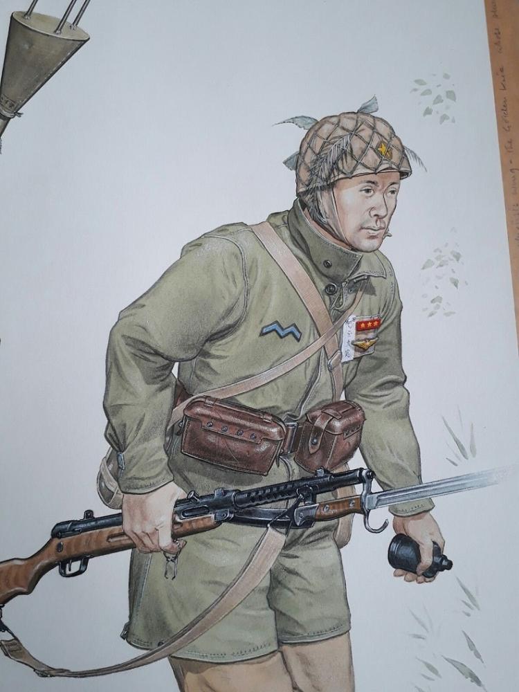 Japanese Paratroopers Illustration. How many things are wrong