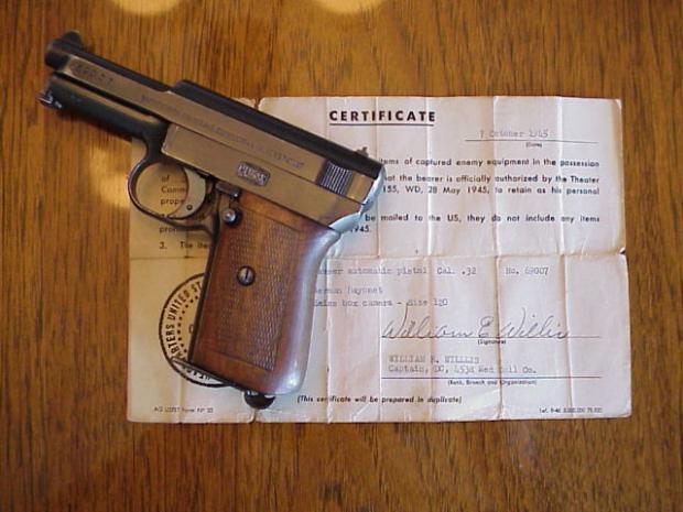 Mauser 1914 and certificate.JPG