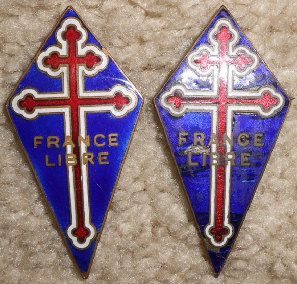 FNFL (Free French Naval Forces) insignia - FR MEDALS, BADGES