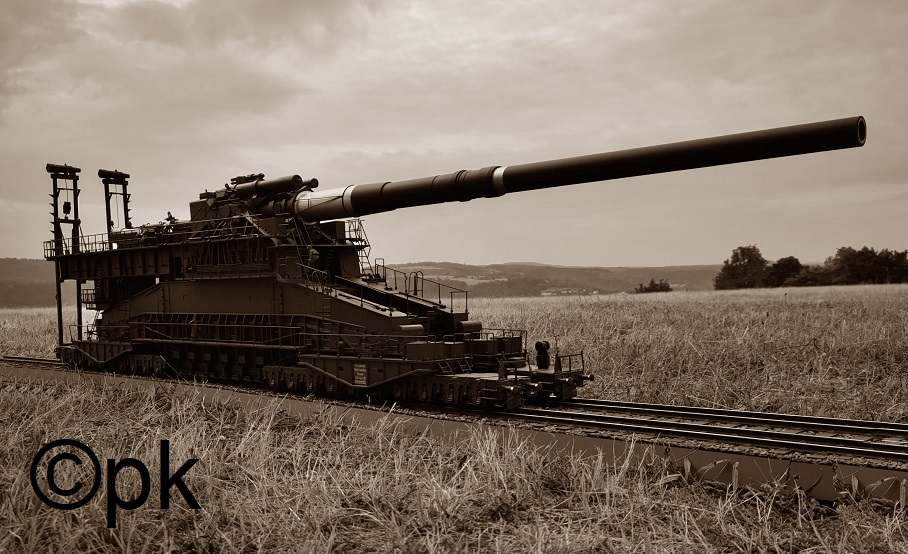 1/700 Scale Schwerer Gustav 80cm Railroad Gun (L98SMFP3Y) by wachapman