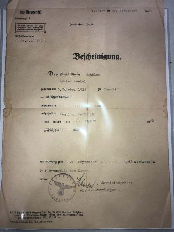 German document help - TR PHOTOS & EPHEMERA - World Militaria Forum