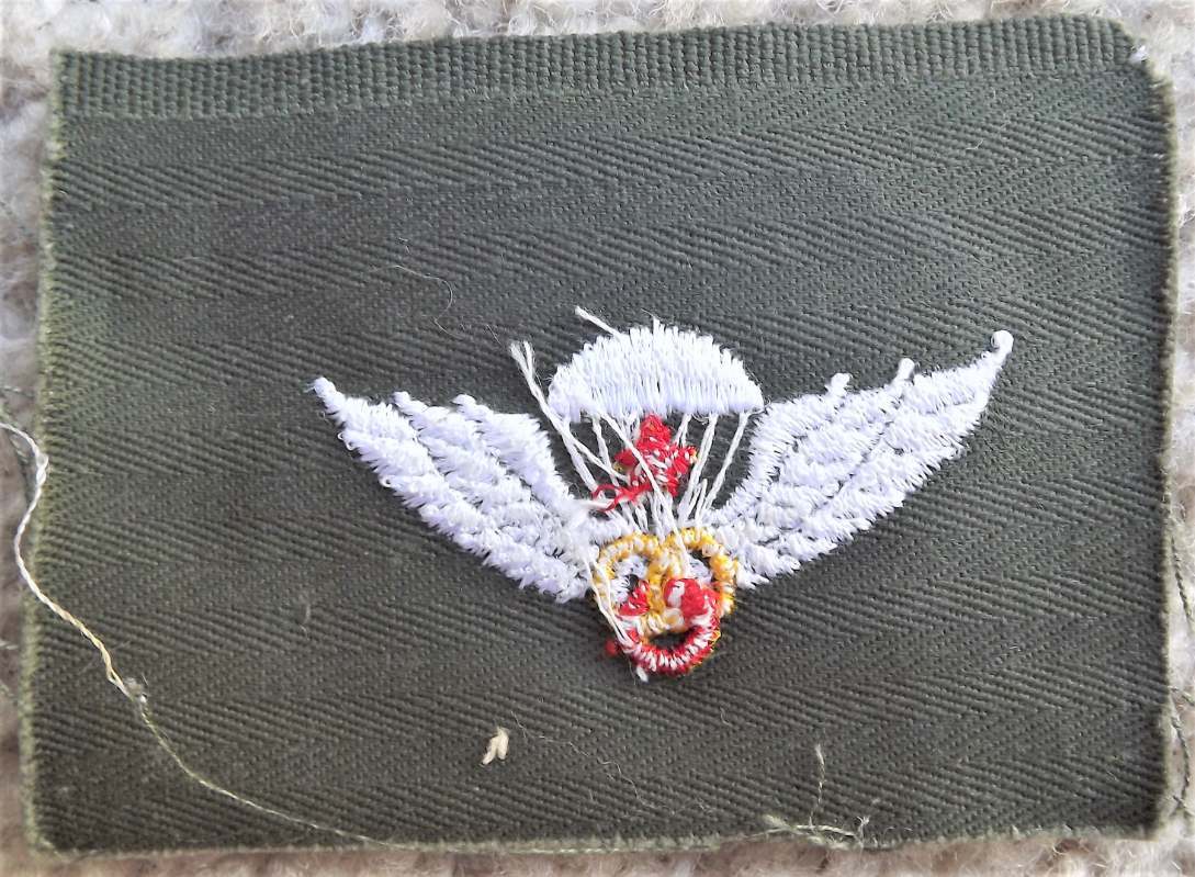 Embroidered SVN Senior Instructor Paratrooper Wing - ARVN/SOUTH VN ...