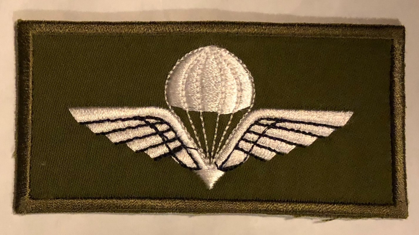 Norwegian parachute badge jump wings of norway scandinavia world