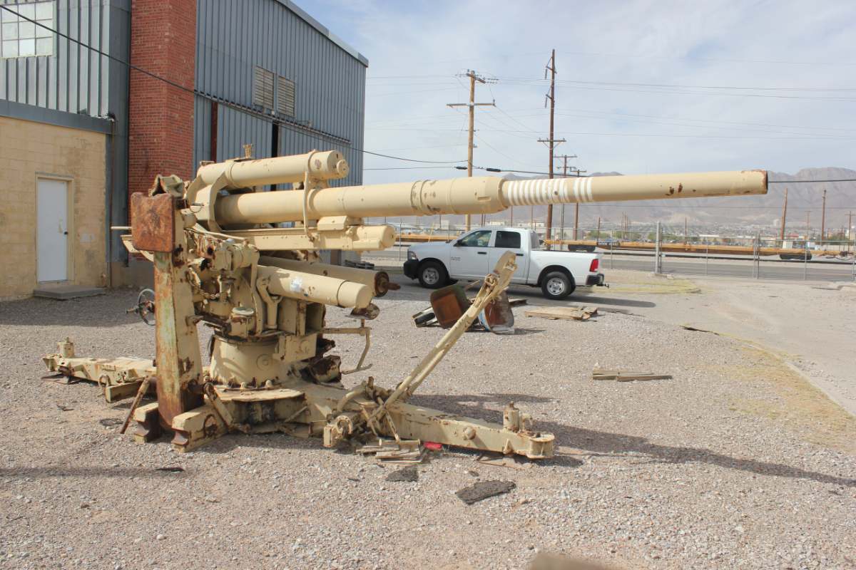 88mm Flak 36 gun restored at Fort Bliss - TR WEAPONS & ORDNANCE