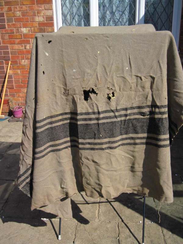 WWI British Army Blanket ? Uniforms, Insignia, Equipment & Medals