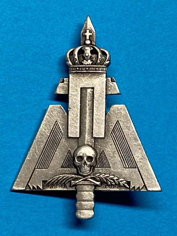 ID´d: World War Two Chetnik Guerilla / Partisan veterans badge