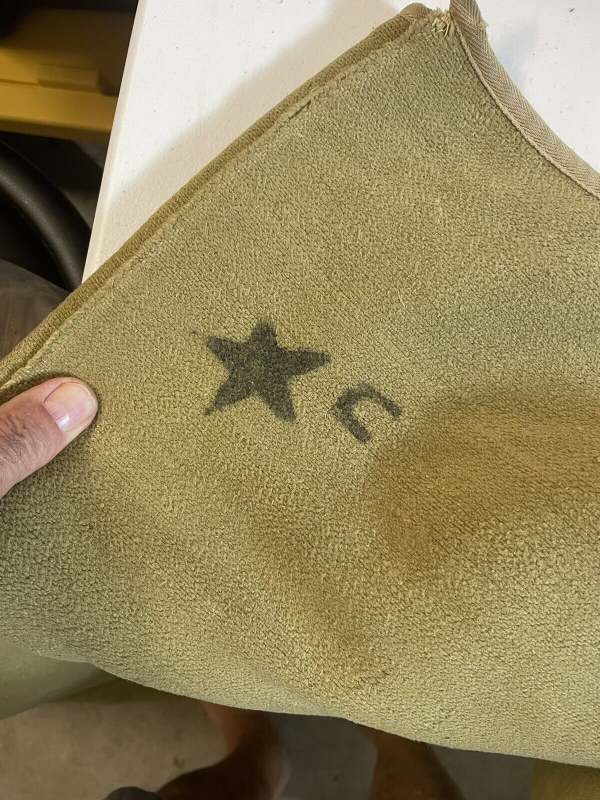 Are these markings of a WWII Japanese blanket? CAN YOU IDENTIFY THIS